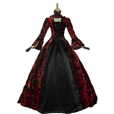 Rococò Vittoriano Abito da cocktail Lunghezza lunga Vestito Costume da festa Mascherata Taglie Forti Normale A poeta Taglie Forti Abito da ballo Costume Per donna Reale Balli di fine anno Feste