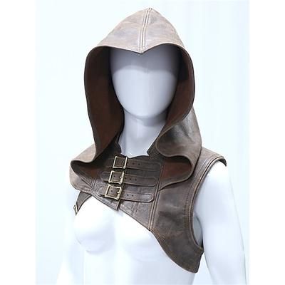 Retrò Vintage Punk Gotico Medievale Mascherata Scialli Vichingo Ranger Elfico Tiro con l'arco Costume Per uomo Per donna Unisex Vichingo Fantasia Mascherata Feste Adulti Scialle