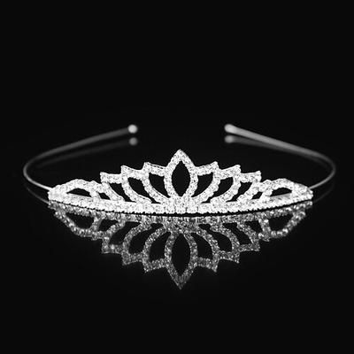 Gioielli per la testa fronte Corona Corona Principessa Plastica Lega Per Principessa Elsa Anna Cosplay Halloween Carnevale Ragazze Bigiotteria Gioielleria di moda