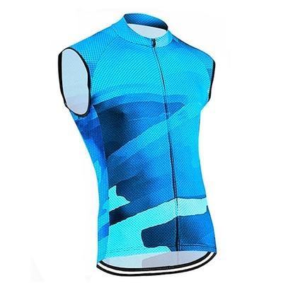 Per uomo Per donna Gilet da ciclismo Grafico Senza Maniche Bicicletta Top con 3 tasche posteriori Mountain Bike MTB Ciclismo su strada Asciugatura Rapida Morbido Strisce Riflettenti Tasca Posteriore