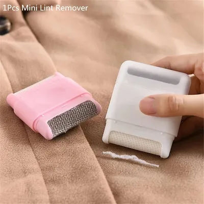 1Pcs Double Head Mini Lint Remover Manual Hair Ball Trimmer Clothes Hair Removal Trimmer