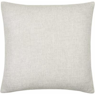 Zuill 18" Square Modern Slate Blue/White/Sterling Gray/Metallic Silver/Ivory/Linen/Dove Gray Throw Pillow - Boutique Rugs