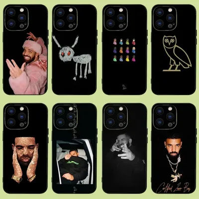 Rapper D-Drake Phone Case For iPhone 15,14,13,12,11 Plus,Pro,Max,XR,XS,X,7,8 Plus,SE,Mini Silicone