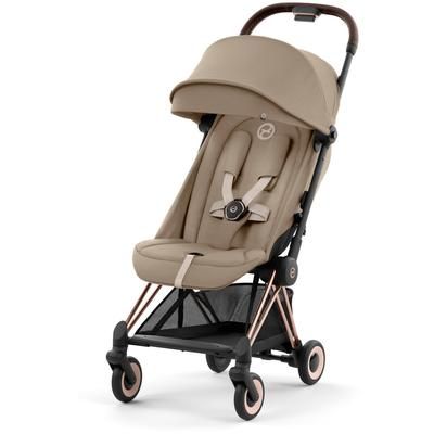 Cybex COYA Compact Stroller - Rose Gold / Cozy Beige