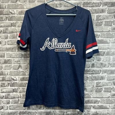 Nike Tops | Atlanta Braves | Color: Blue | Size: M