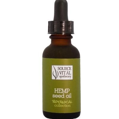 Source Vital Apothecary Hemp Seed Oil (Organic, Unrefined, Cold-Pressed)