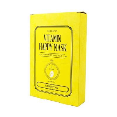 Kocostar Vitamin Happy Mask - VITAMIN HAPPY MASK, PACK OF 10