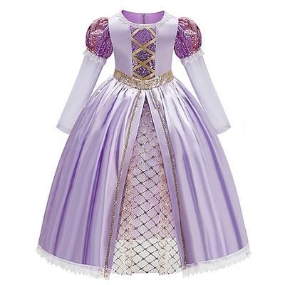 Fiaba Principessa Abito da damigella Costume per festa a tema Cosplay for Ragazze Bambini Carnevale Mascherata Settimana del libro Ospite di nozze Vestiti per eventi scolastici