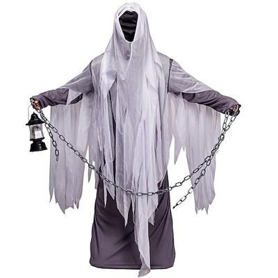Costume Cosplay Mantello Fantasma Orrore Costume Cosplay Costume Spaventoso Adulti Per uomo Per donna Unisex Mascherata martedì grasso Feste Halloween Mascherata Vestirsi
