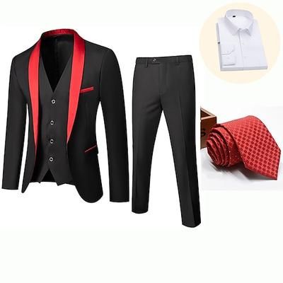 Retrò Vintage Rococò Barocco Completi Blazer Gentiluomo Costume Per uomo Mascherata Festa / Sera Addio al Nubilato Adulti Cappotto Pantaloni