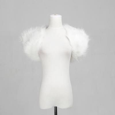 Boleri Anni Ruggenti Anni 1920 Scialle in pelliccia sintetica Il grande Gatsby Charleston Costume Per donna San Valentino Mascherata Feste Ospite di nozze Abbigliamento da sera Adulti Scialle
