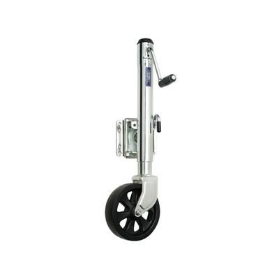 Fulton Wheel 1500 lbs. Bolt-Thru Swivel Jack Single XP15 0101