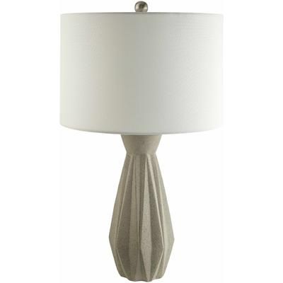 Nieuwegein 28"H x 15"W x 15"D Cottage Gray Table Lamp - Boutique Rugs