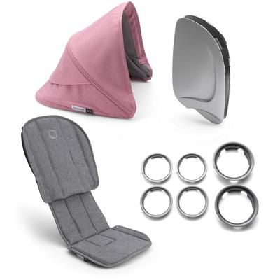 Bugaboo OPEN BOX Ant Style Set - Grey Melange/Pink Melange