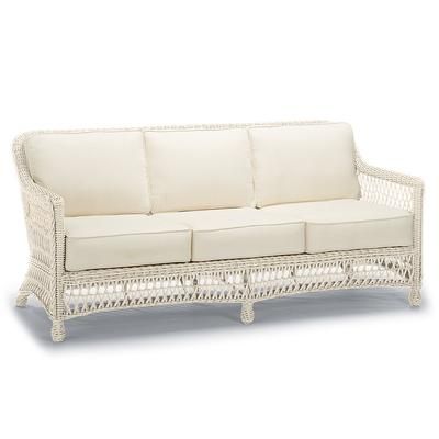 Hampton Seating Replacement Cushions - Lounge/Swivel Lounge Chair, Quick Dry, Classic Linen Bleu - Frontgate