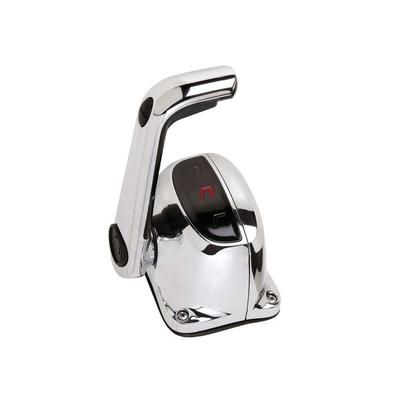 Uflex USA Single Lever Top Mount Control w/Neutral Lock & Trim Switch - Chrome B501CHT/L