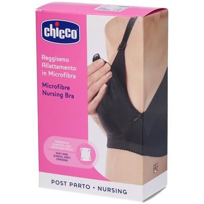 Chicco Reggiseno Allattamento in Cotone Colore Nero Taglia 5C 1 pz Alt