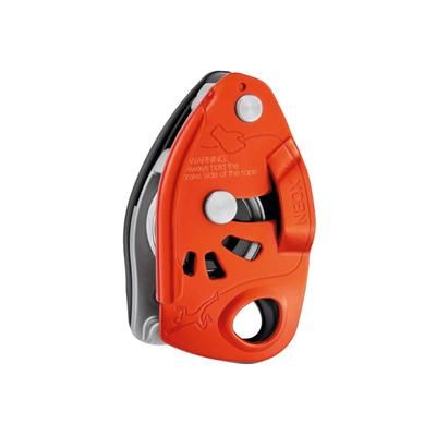 Petzl NEOX Belay Device With Cam-Assisted Blocking Orange D016AA01