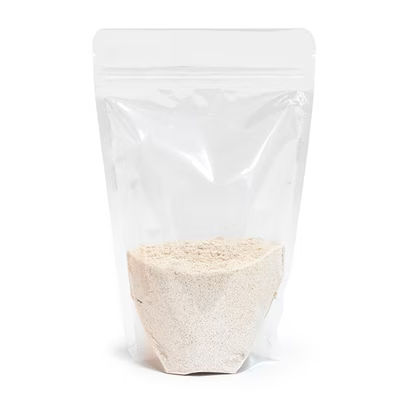 Clear Stand Up Zipper Pouch w/ K Seal 5 7/8" x 3 1/2" x 9 1/8" 100 pack KZBG7