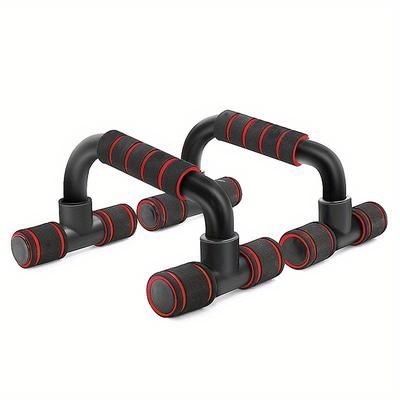 TEMU Push Up Bars: Cushioned & Non-slip Structure - 's Exercise!