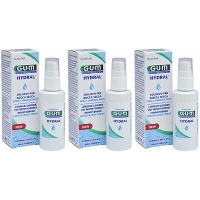 GUM® HYDRAL® Spray Idratante Set da 3 3x50 ml orale