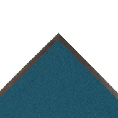 NoTrax 109S0023BU Brush Step Entrance Scraper Floor Mat, 2' x 3', 3/8" Thick, Slate Blue