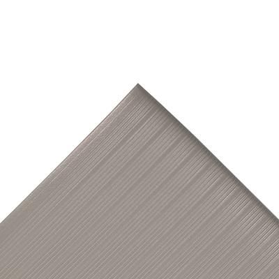 NoTrax 410R0348GY Airug Anti-Fatigue Floor Mat - 4' x 60', 3/8" Thick, Gray