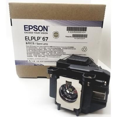 OEM Lamp & Housing for the Epson Powerlite X12 Projector - 1 Year Jaspertronics Full Support Warranty!