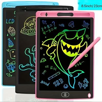8.5inch/21.6cm Lcd Writing Drawing Tablet For Kids Unlock Your Creative Potential Educational Birthday Gift For Kids, Christmas And Halloween Gift Easter Gift