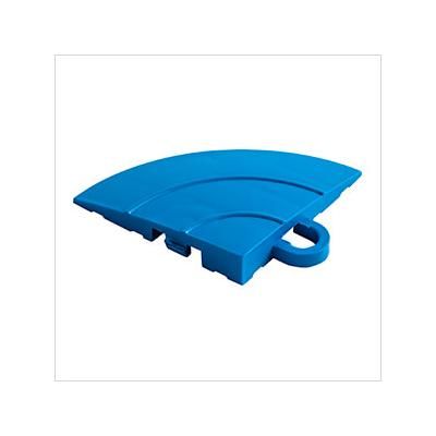 Swisstrax Diamondtrax Home Royal Blue Garage Floor Tile Corner (Pack of 4)