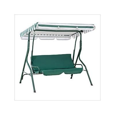Sunjoy Group 2-Seat Steel Patio Swing Chair with Tilt Canopy