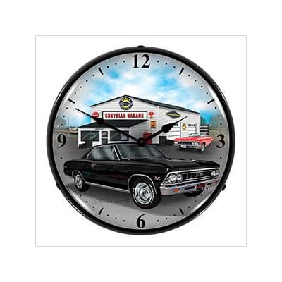 Collectable Sign and Clock 1966 Chevelle Backlit Wall Clock