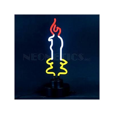Neonetics Candle Neon Sculpture