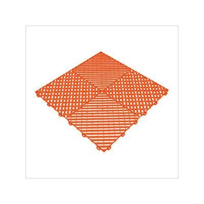 Swisstrax Ribtrax Pro Tropical Orange Garage Floor Tile (24-Pack)