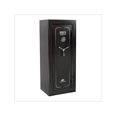 Sports Afield Preserve Fire Rated 24-Gun Safe with Electronic Lock (Black)