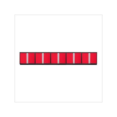 NewAge Garage Cabinets 5 x PRO Series Red Wall Cabinets