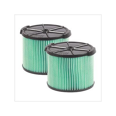 Workshop Vacs Compact HEPA Media Filter for Wet Dry Shop Vacuum (2-Pack)