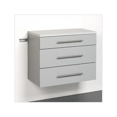 Prepac HangUps 3-Drawer 30-Inch Base Storage Cabinet
