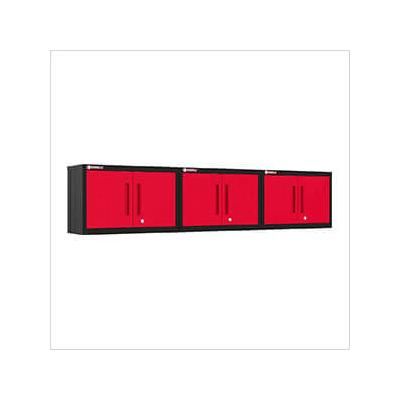 Armadillo Tough Red Wall Cabinet (3-Pack)