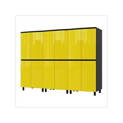 Contur Cabinet 7.5' Premium Vespa Yellow Garage Cabinet System