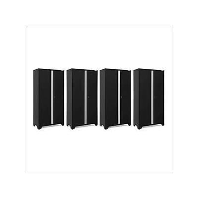 NewAge Garage Cabinets 4 x BOLD Series 42-Inch Black Locker