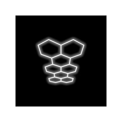 HexGlow Small Long 8 Hex LED Lighting Kit (12.75' x 5.5')