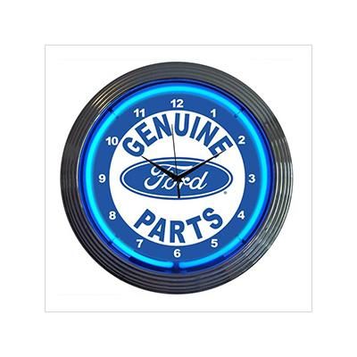 Neonetics 15-Inch Ford Genuine Parts Neon Clock