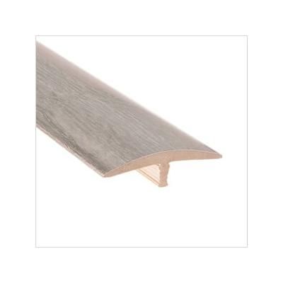NewAge Garage Floors Gray Oak Vinyl 46-Inch T-Molding Transition Strip
