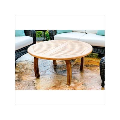 Tortuga Outdoor Jakarta Teak 39.5" Round Coffee Table