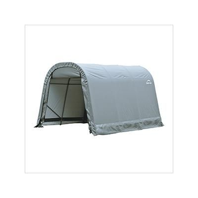 ShelterLogic 8x12x8 ShelterCoat Round Style Shelter (Gray Cover)