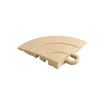 Swisstrax Diamondtrax Home Mocha Java Garage Floor Tile Corner (Pack of 4)