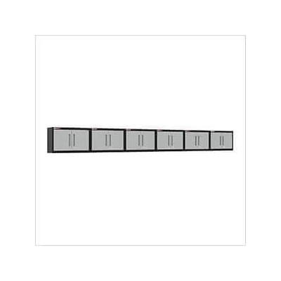 Armadillo Tough Grey Wall Cabinet (6-Pack)