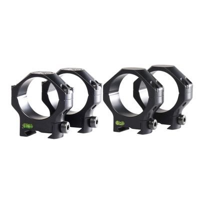 Tier One Superlight Hunting Rings Black 34mm Medium T1PIC34M