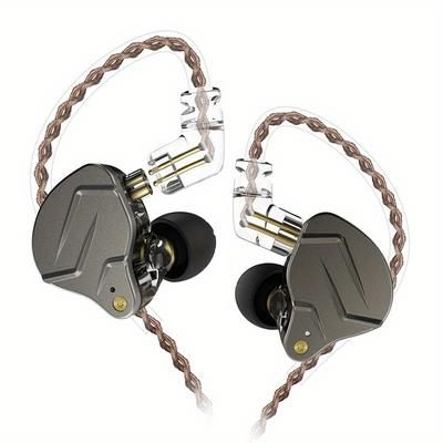 Kz Zsn Pro In Ear Monitor Dual Drivers 1ba 1dd In Ear Earphones Hifi Power Bass Earbuds Headphones High Clarity Sound Wired Earphones With Detachable Cable